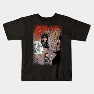 Trials of the Minotaur - Cover Kids T-Shirt